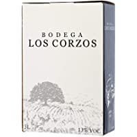 Bag in Box 3L Vino Tintos Recomendado (Equivalente a 4 Botellas de 750 ml) con grifo y asa incorporada uvas…